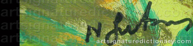 Signature by Nathan GUTMAN