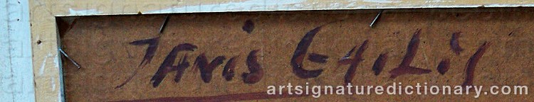 Signature by Janis GAILIS
