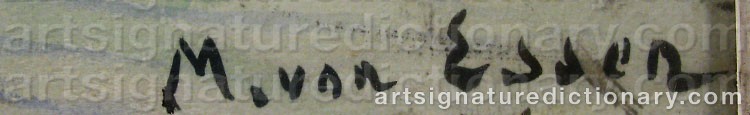 Signature by Mikael Von ESSEN