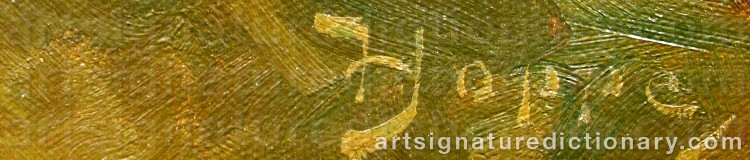 Signature by Bruno HOPPE