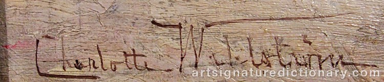 Signature by Charlotte WAHLSTRÖM