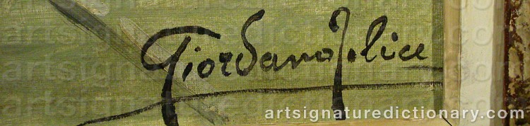 Signature by Felice GIORDANO