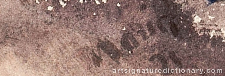 Authentic signature by John MARIN on Painting/Watercolour artwork