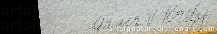 Signature by Grace Veronica KELLY