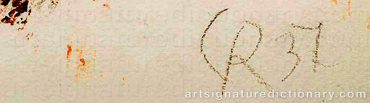 Signature by Christian ROHLFS