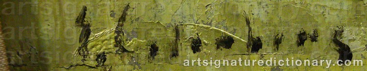 Signature by Eric CEDERBERG