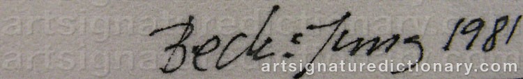 Signature by BECK AND JUNG