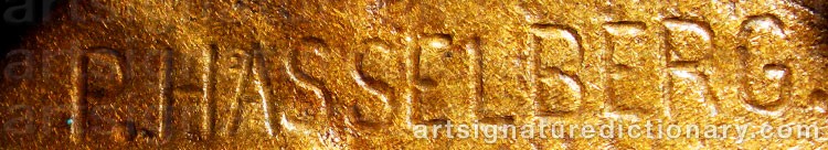 Signature by Per HASSELBERG
