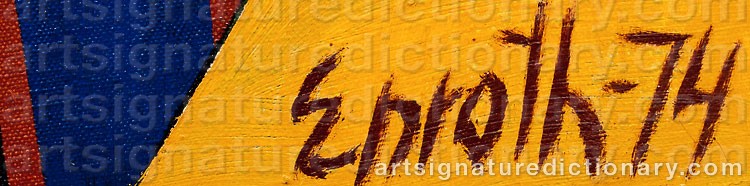 Signature by Erik ENROTH