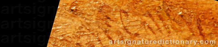 Authentic signature by William CALLOW on artwork