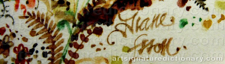 Signature by Diane ELSON