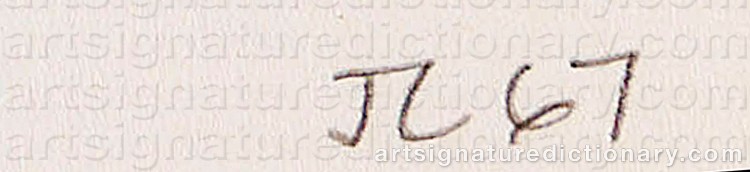 Signature by John CHAMBERLAIN