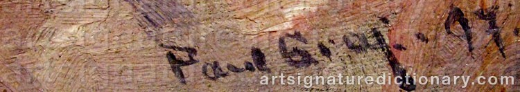Signature by Paul GRAF
