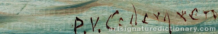 Signature by Per Wilhelm CEDERGREN