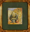Close-up details showing Ivar AROSENIUS signature forgery characteristics