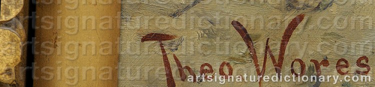 Signature by Theodore WORES