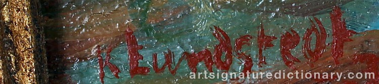 Signature by Kristian LUNDSTEDT