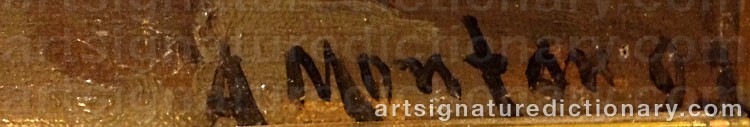 Signature by Anders MONTAN