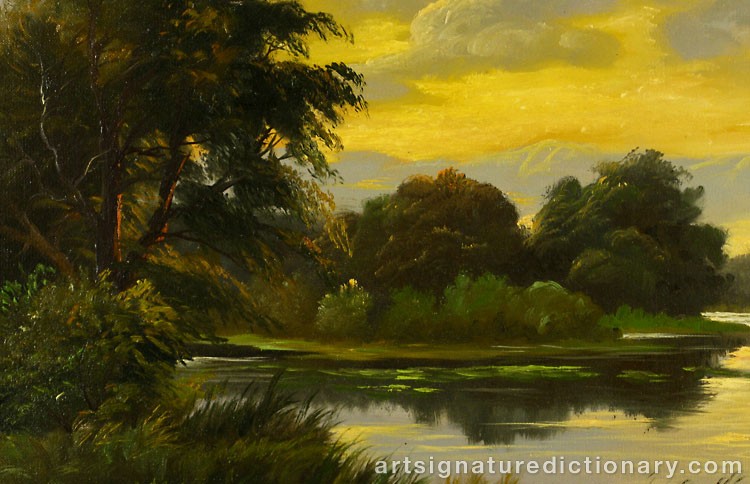 Close-up details showing Axel FAHLCRANTZ signature forgery characteristics