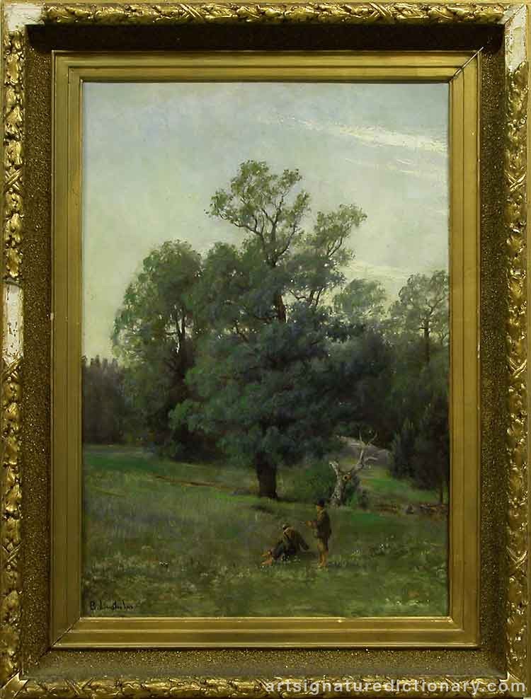 Close-up details showing Berndt LINDHOLM signature forgery characteristics