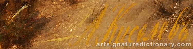 Signature by Aleksandr Aleksandrovich KISELEV