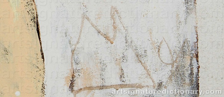 Authentic signature by Lasse MARTTINEN on Painting/Watercolour artwork