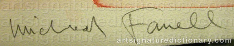 Signature by Michael FARRELL