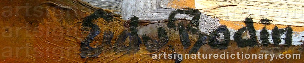 Signature by Edvin BODIN