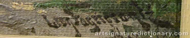 Signature by Leon FAGERCRANTZ