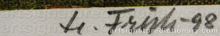 Signature by Lennart FRISK