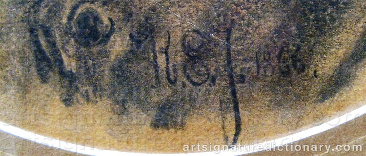 Signature by Karl Emanuel JANSSON