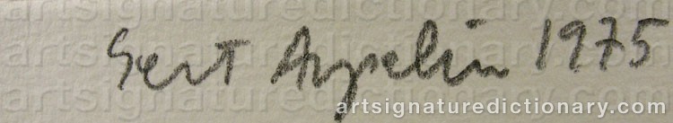 Signature by Gert ASPELIN