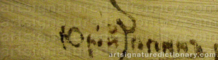 Signature by Yuri Ilich REPIN