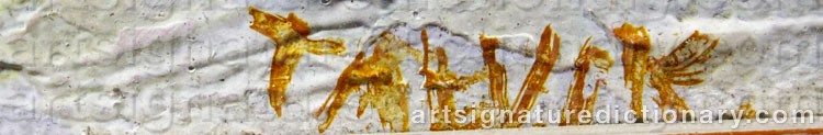 Signature by Hermann TALVIK