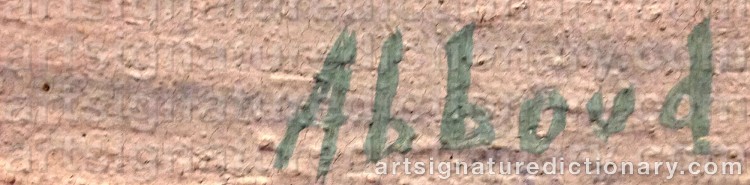 Signature by Chafik ABBOUD