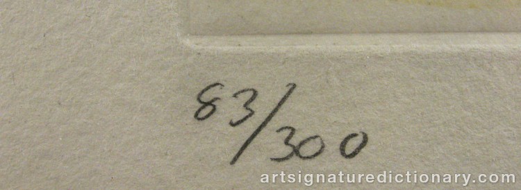 Close-up details showing Salvador DALI signature forgery characteristics