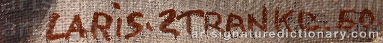 Signature by Laris STRUNKE