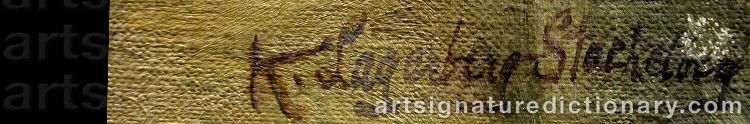 Signature by Karin STACKELBERG