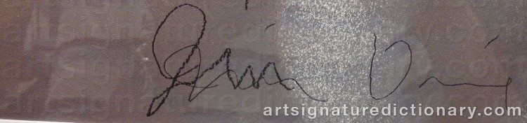 Signature by Jim DINE