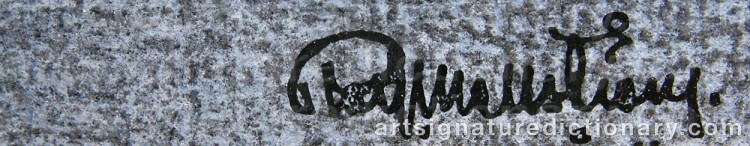 Signature by Rolf MELLSTRÖM