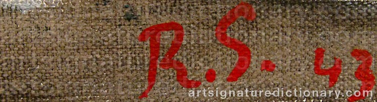 Signature by Ragnar SANDBERG
