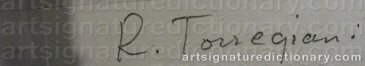 Signature by Roberto TORREGIANI