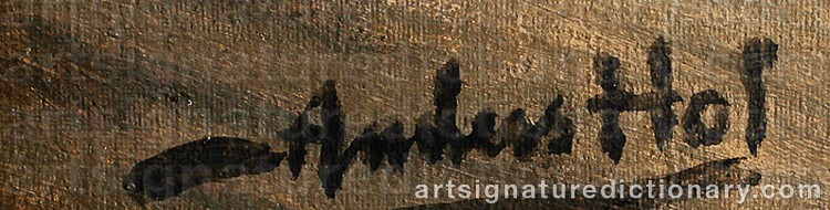 Signature by Anders HOL