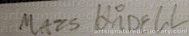 Signature by Mats HÅDELL