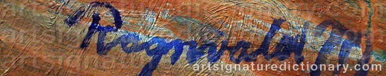 Signature by Ragnvald ‘Ragnvald M’ MAGNUSSON