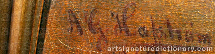 Signature by Axel Gillis HAFSTRÖM