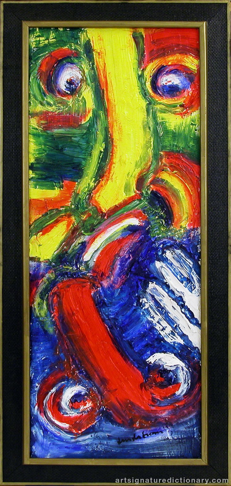 Close-up details showing Bengt LINDSTRÖM signature forgery characteristics