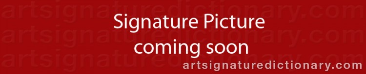 Authentic signature by Robert BOWYER on  artwork