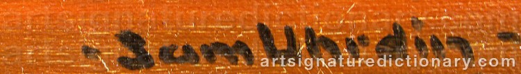 Signature by Sam UHRDIN