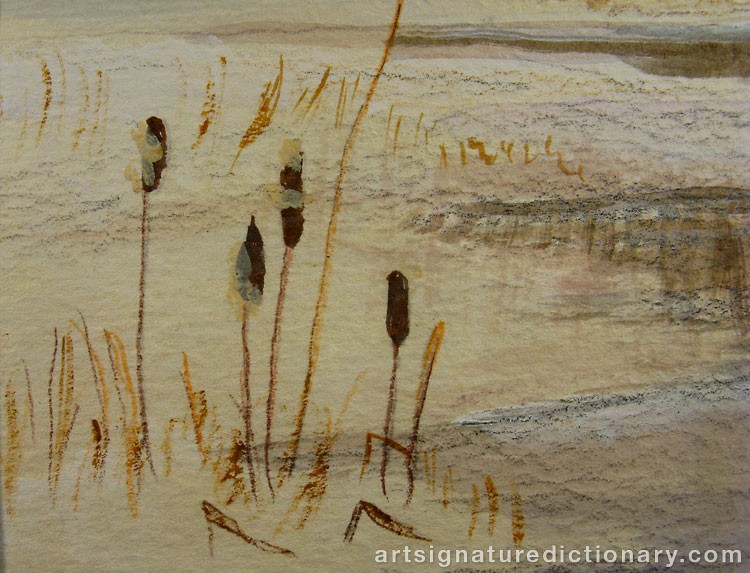 Close-up details showing Gunnar BRUSEWITZ signature forgery characteristics